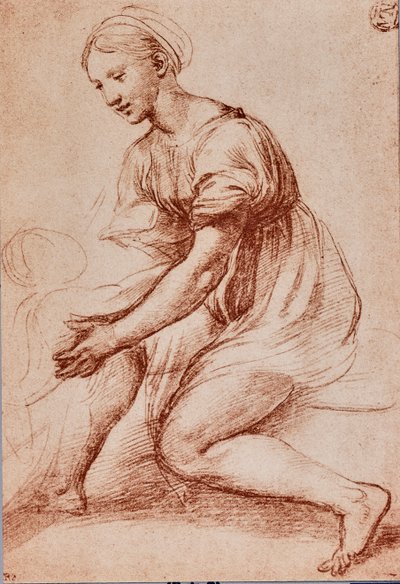 Studio per la Sacra Famiglia di Francesco I, c.1500-20 da Raffaello Sanzio Raphael